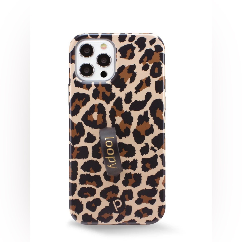 iPhone 12-pro leopard loopy case